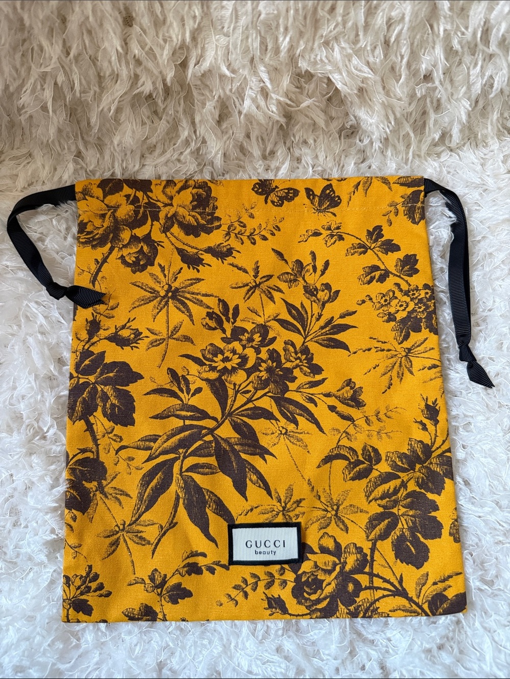 GUCCI FLORAL BEAUTY BAG